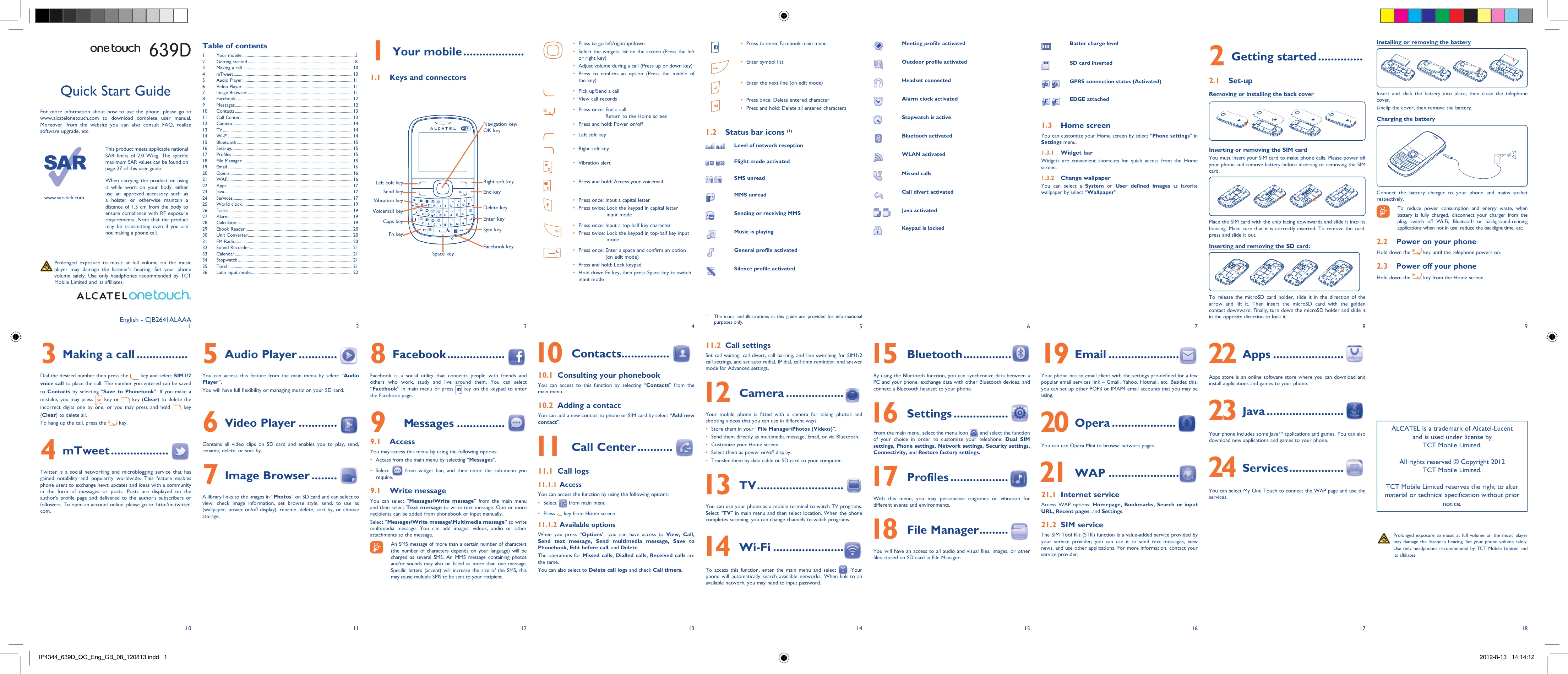 Manual for 639D