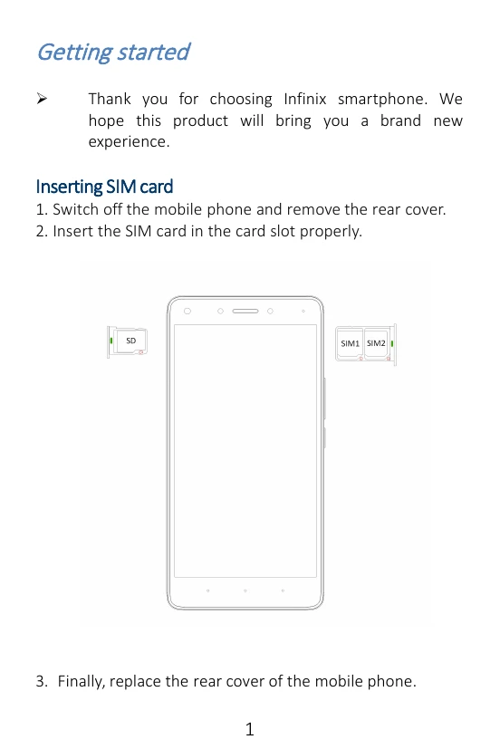 Manual for X555