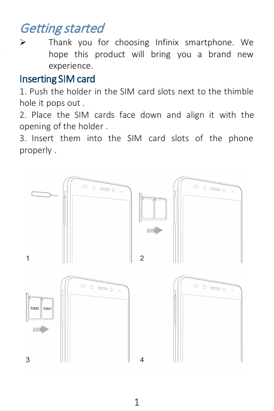Manual for NOTE
