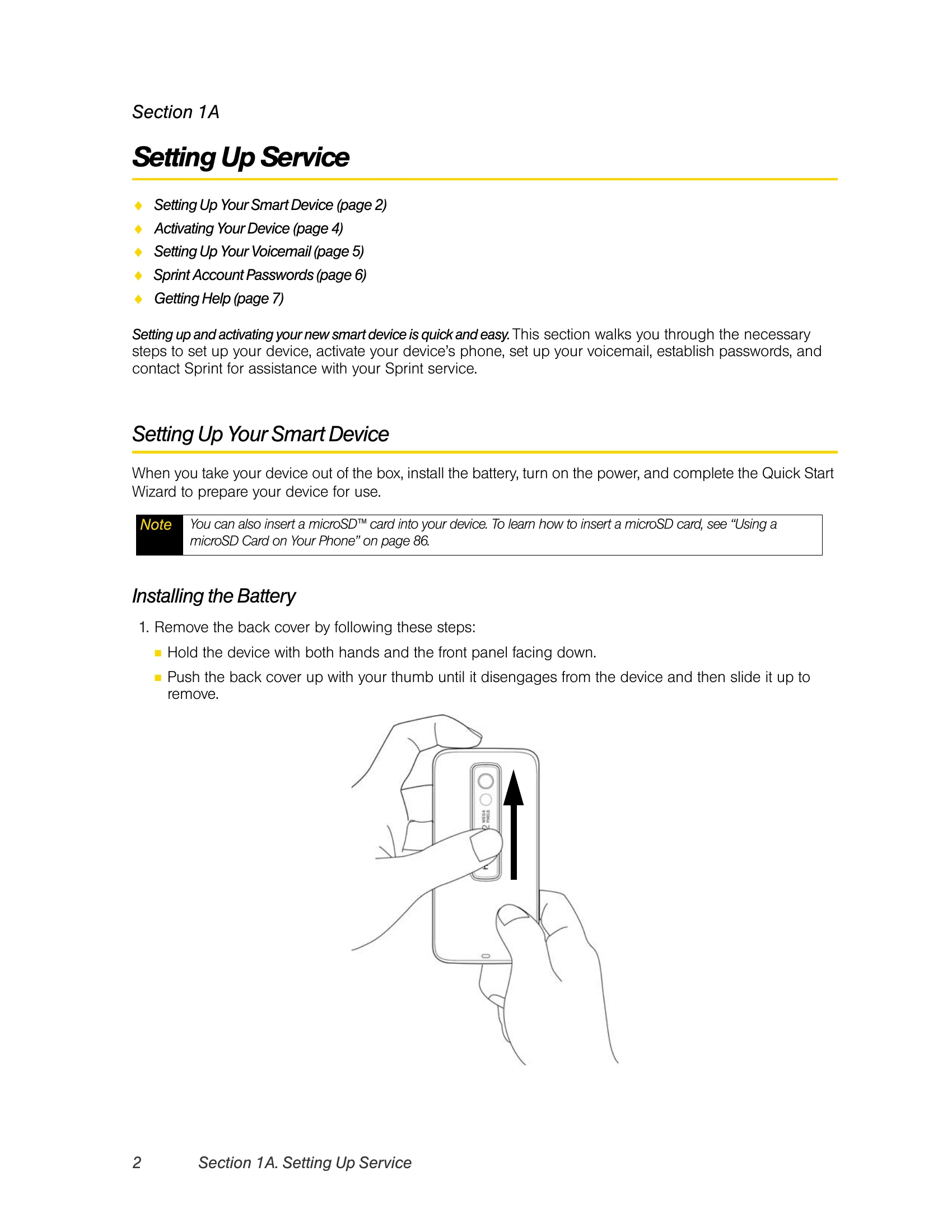 Manual for HTC Touch Pro