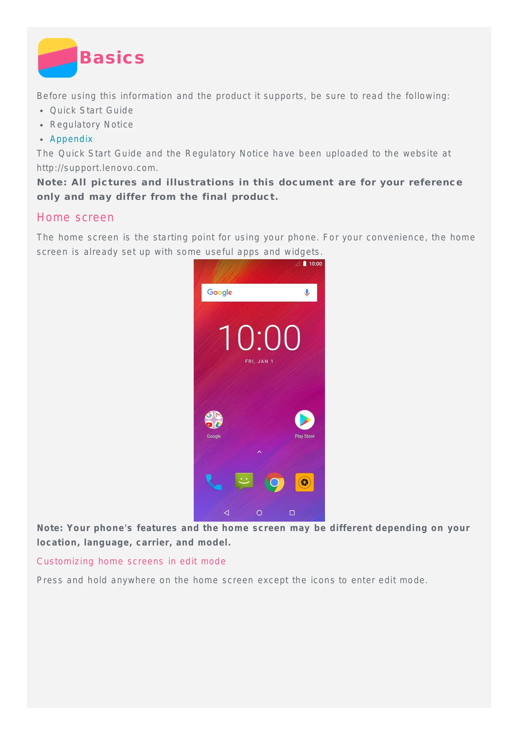 Manual for Lenovo K9