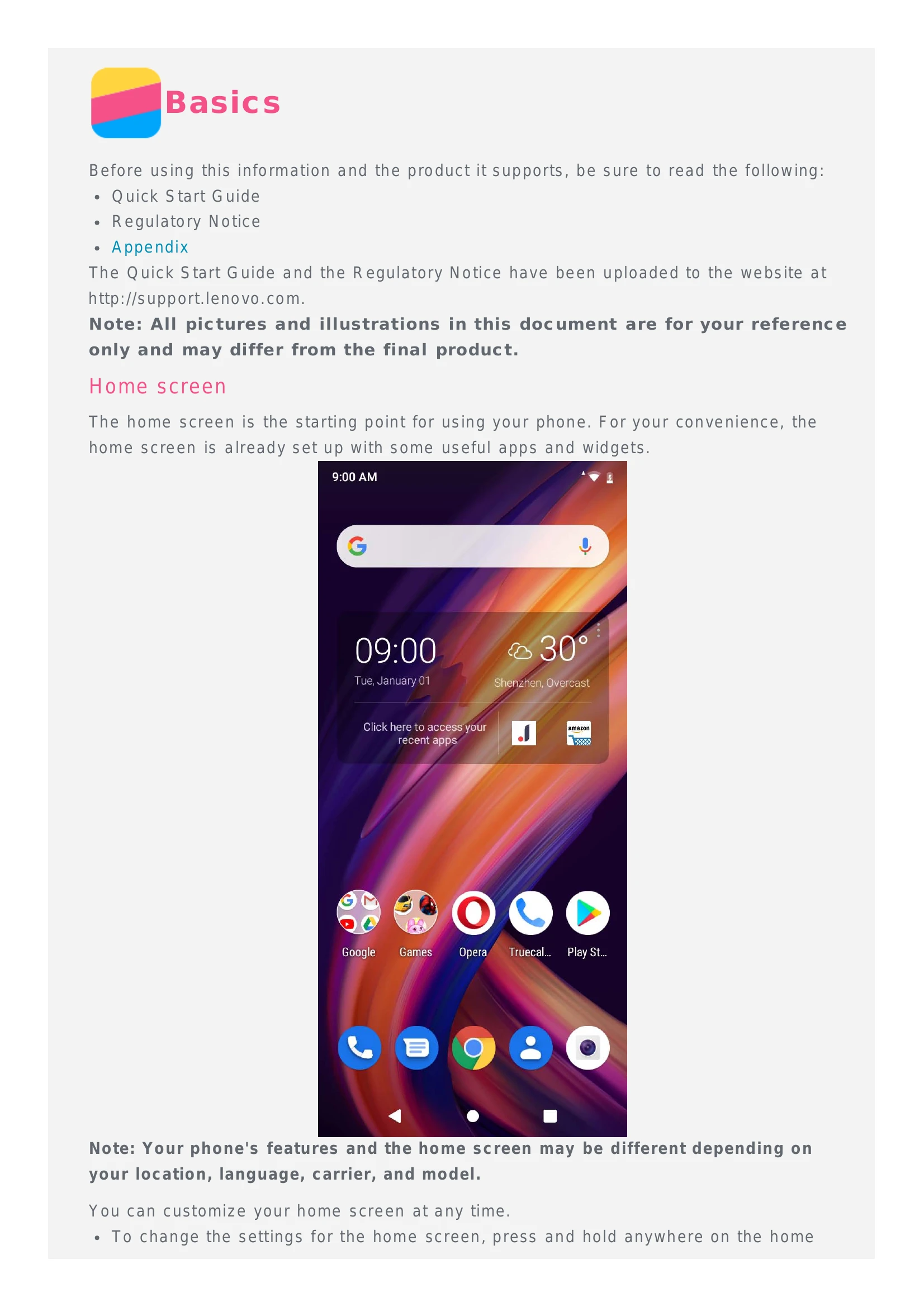 Manual for User Guide V1.0