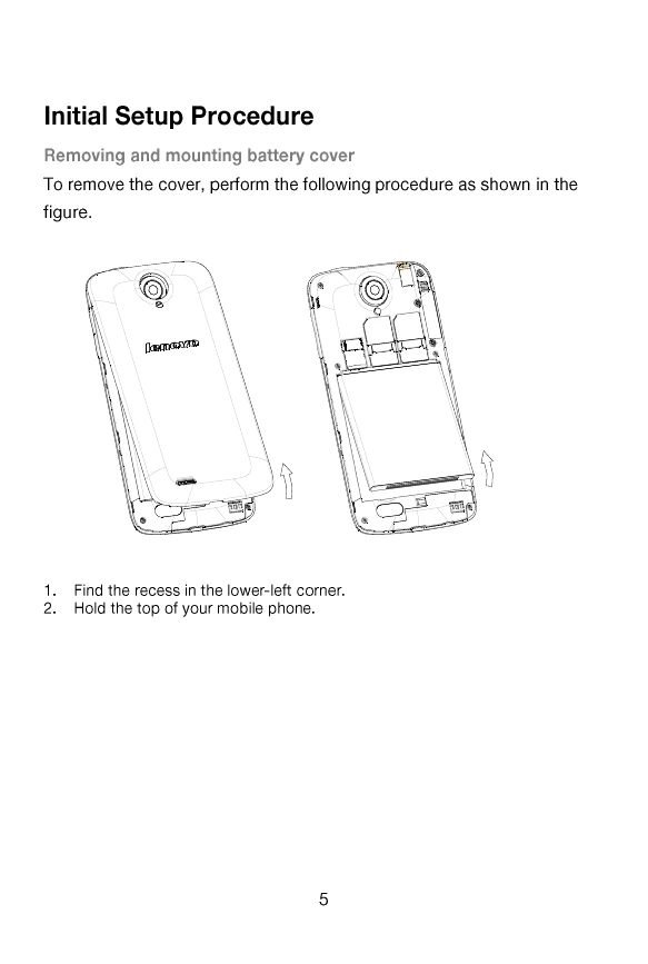 Manual for Lenovo S820