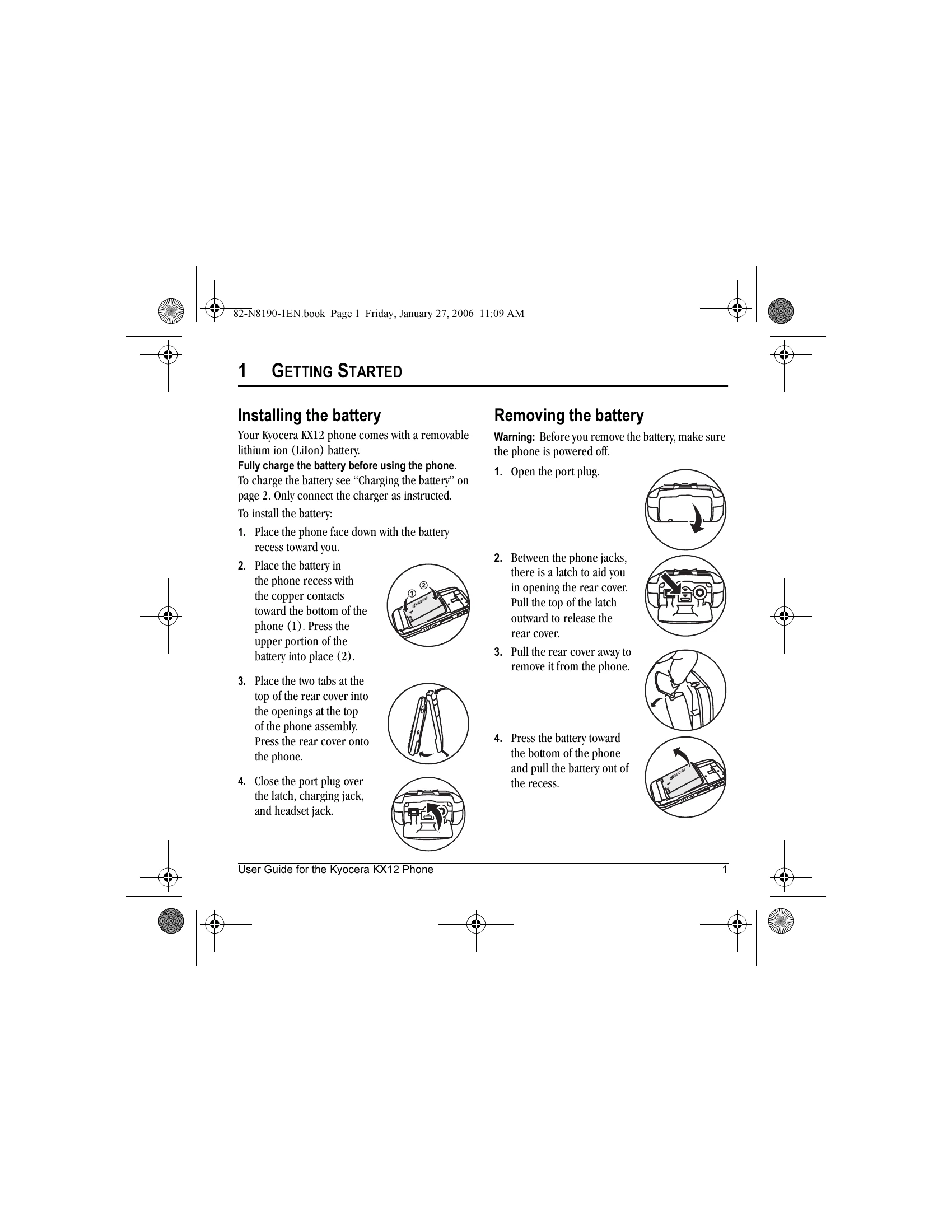 Manual for KX12