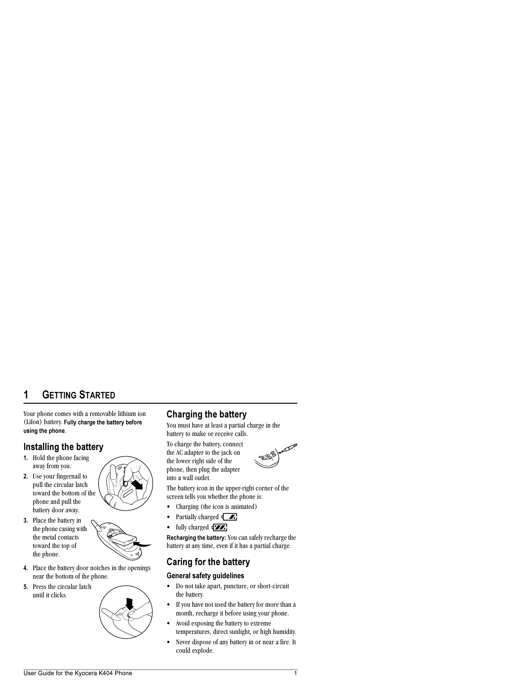 Manual for K404