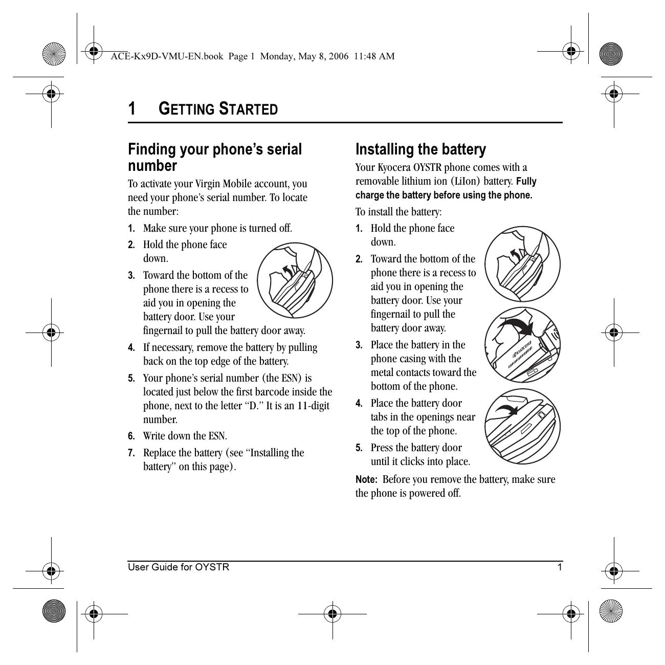 Manual for KX9