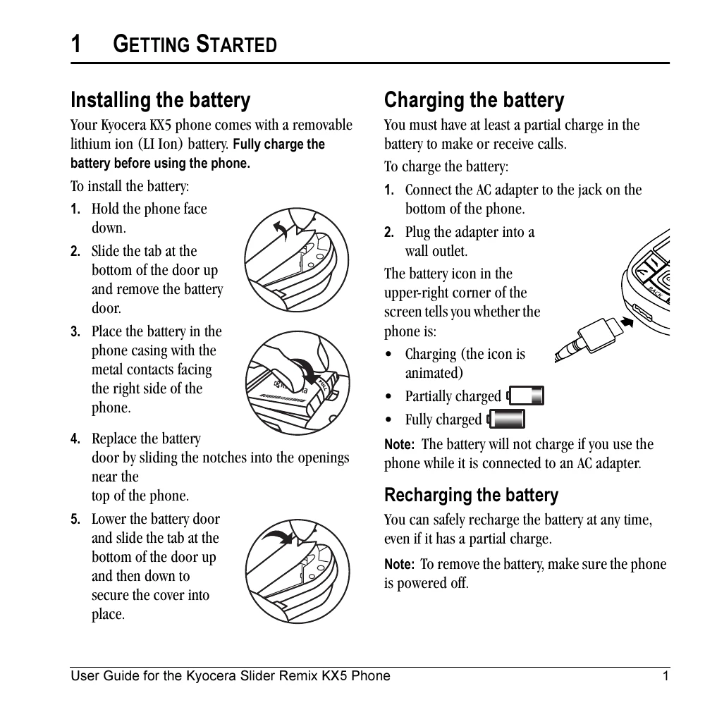 Manual for Slider™ Remix KX5