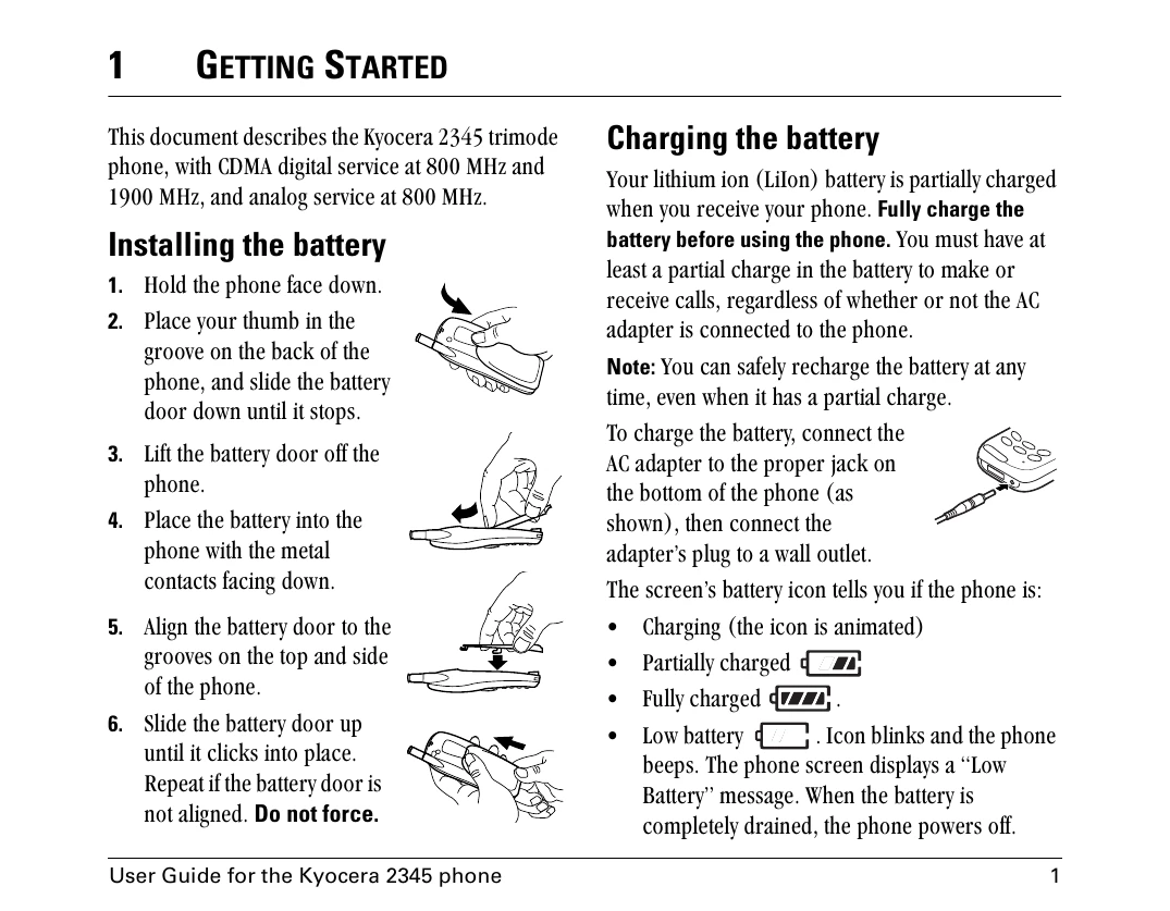 Manual for 2345