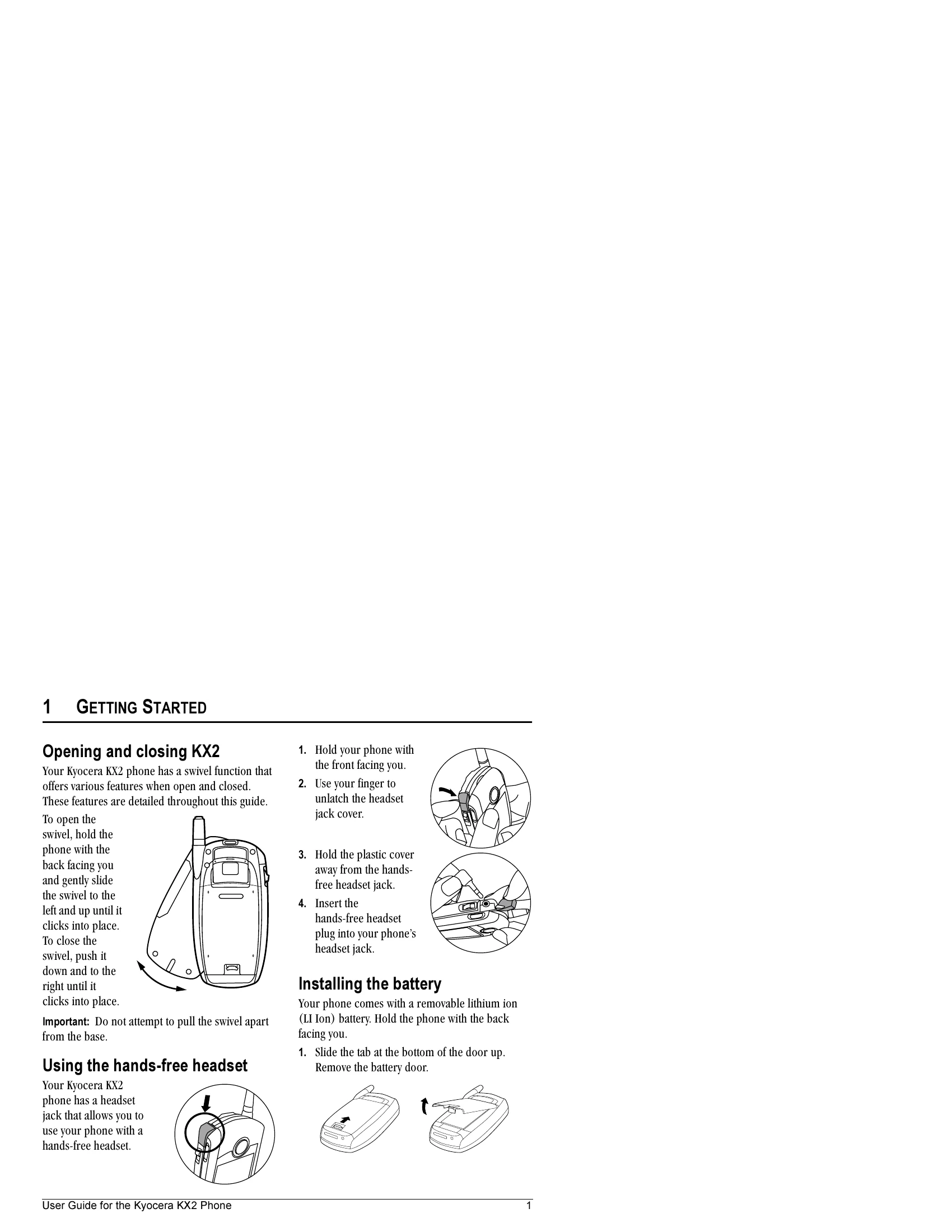 Manual for KX2