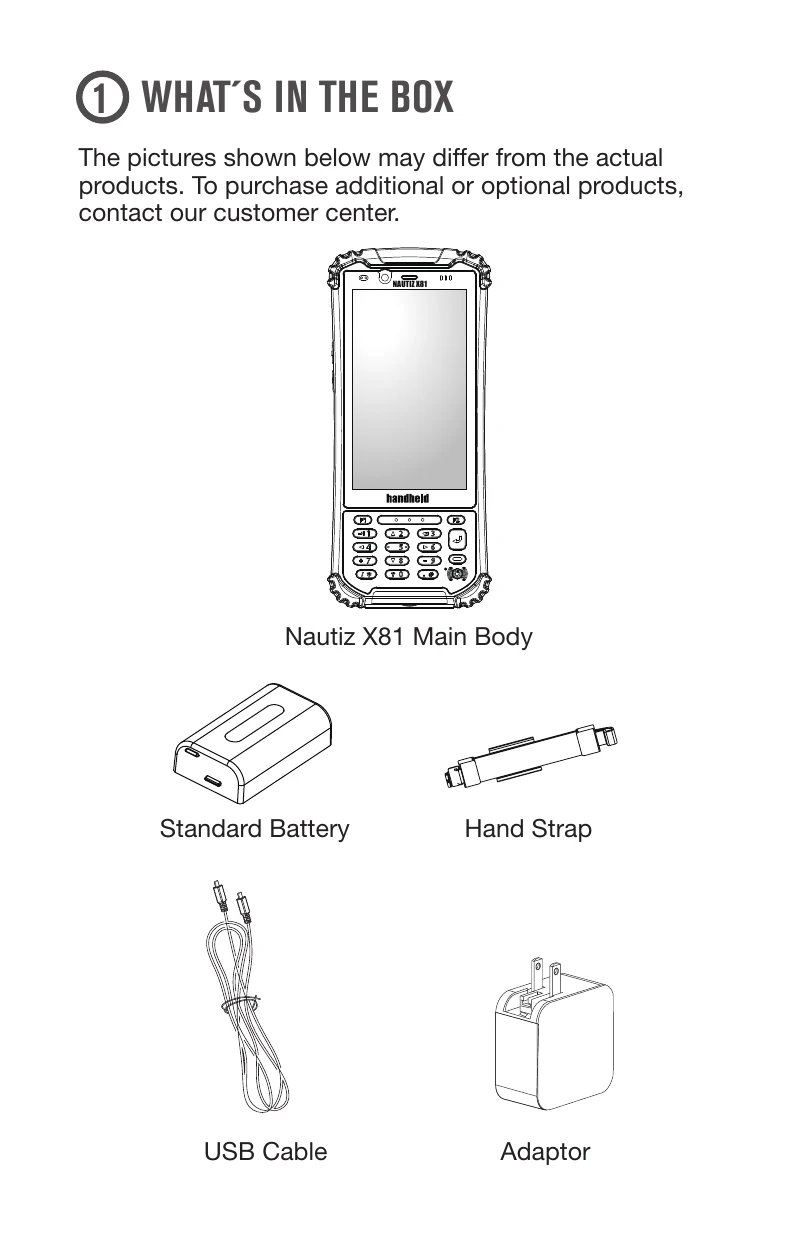 Manual for NAUTIZ X81