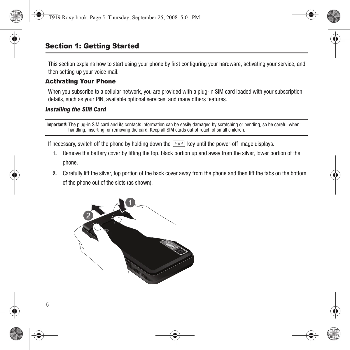 Manual for T919