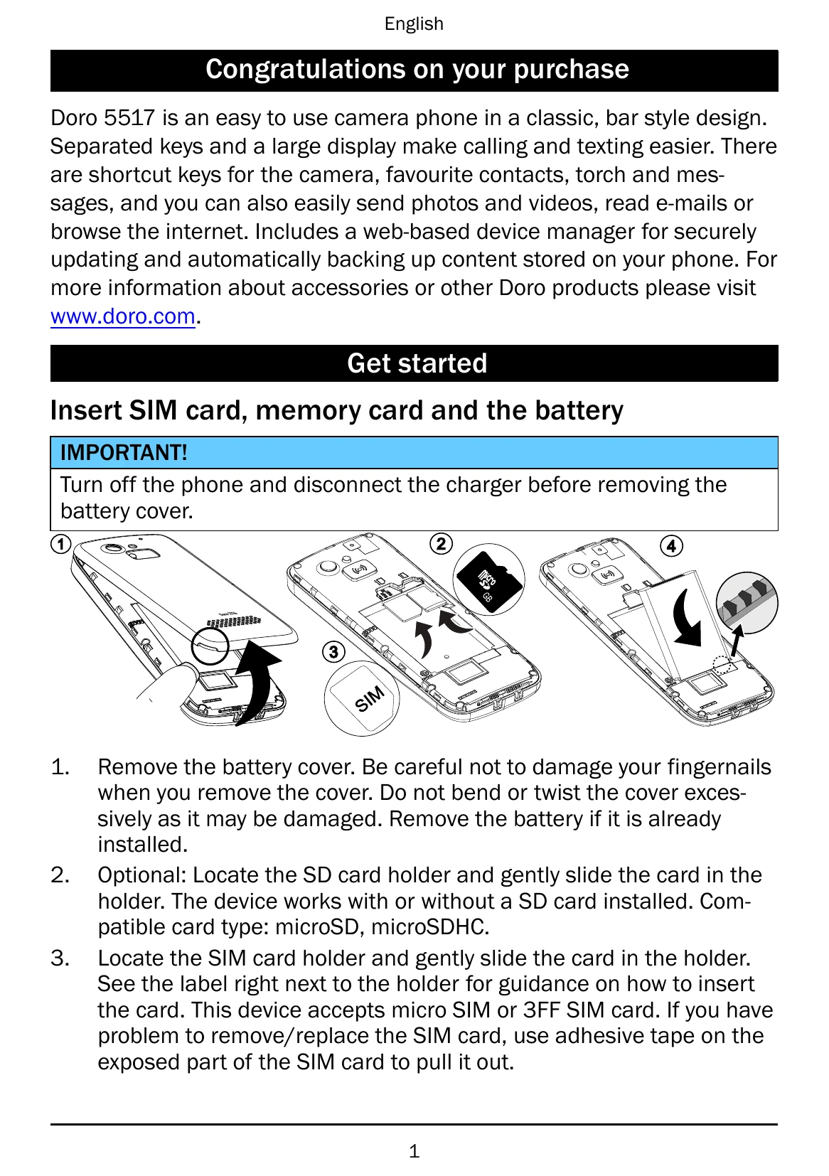 Manual for 5517