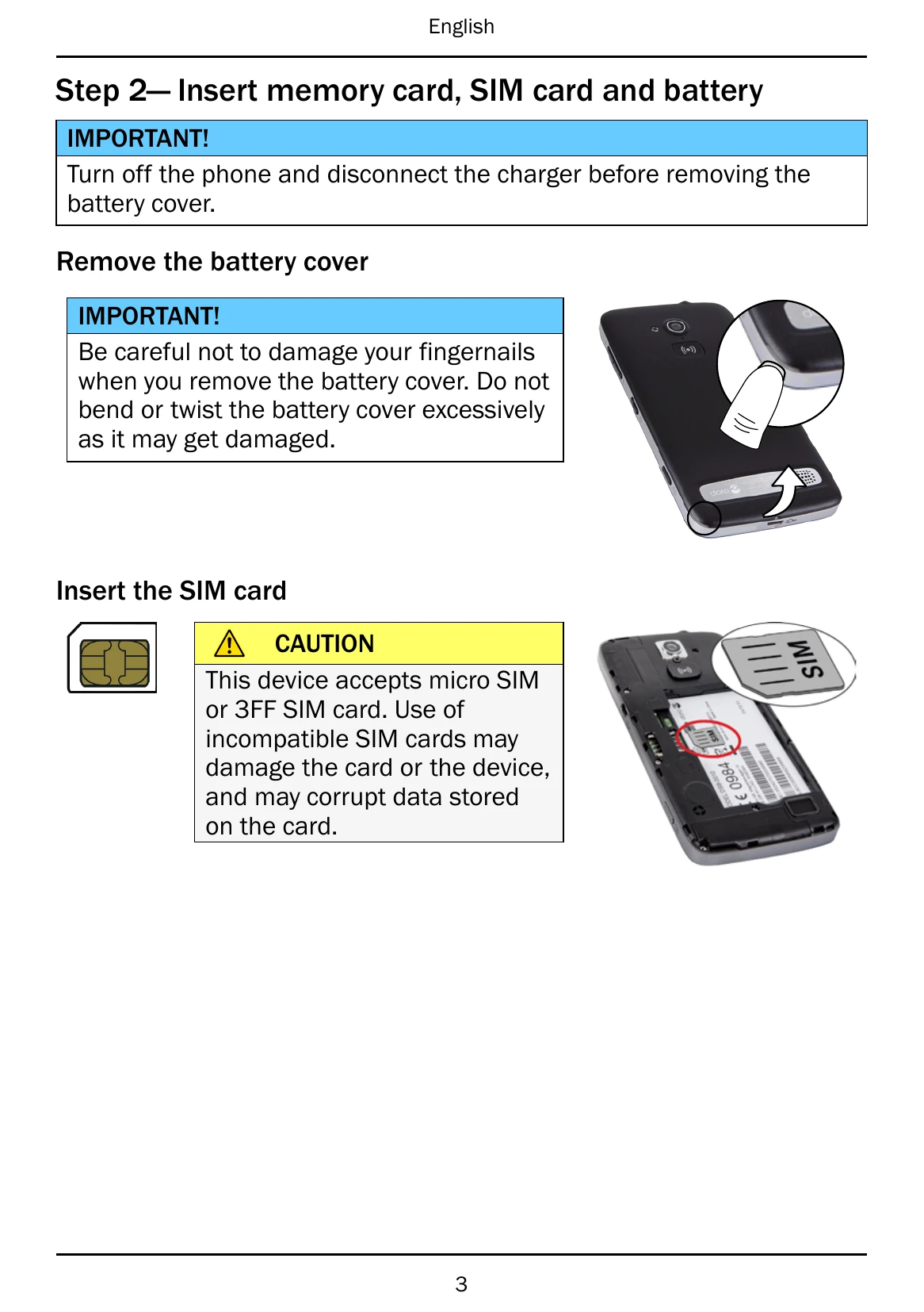 Manual for 8030