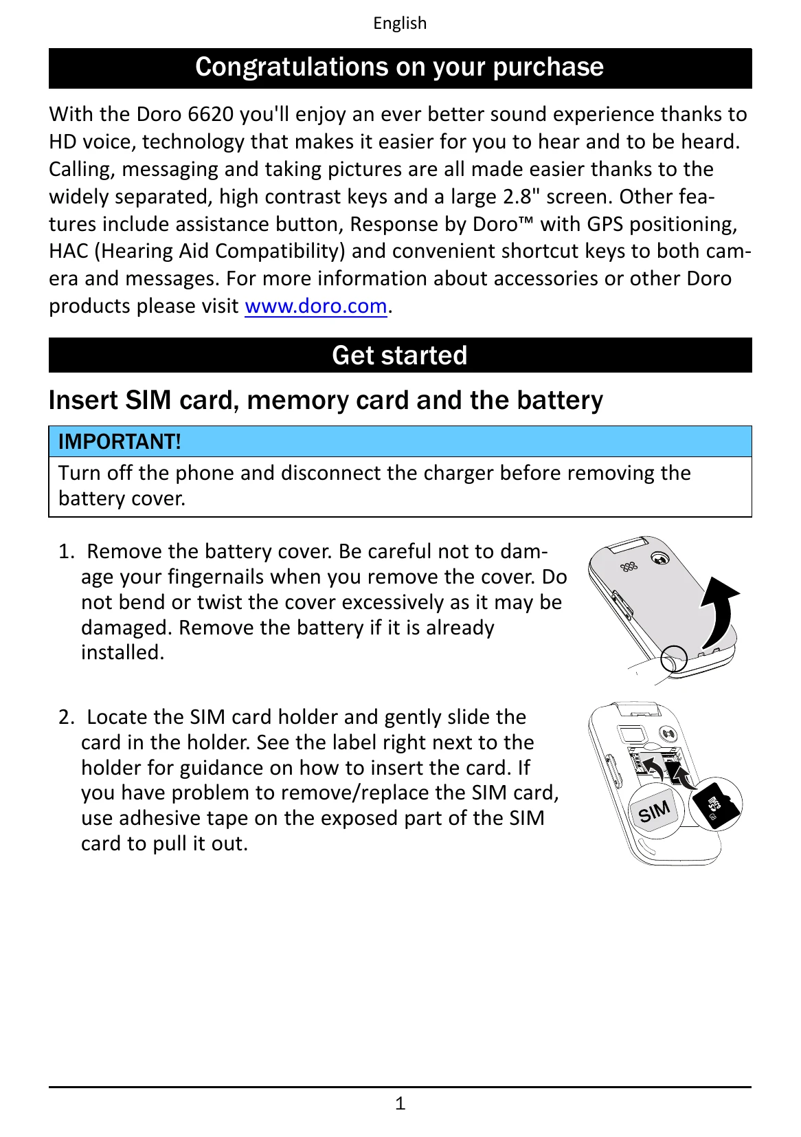 Manual for 6620