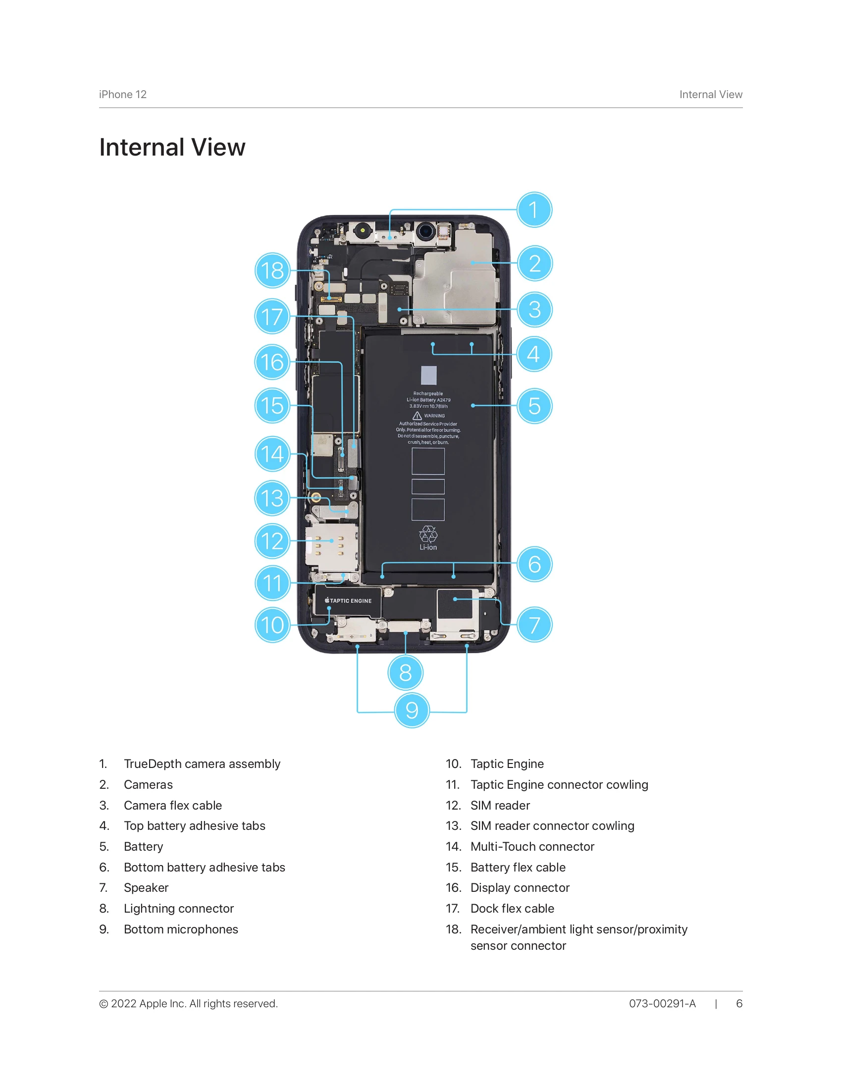 Parts/Service for iPhone 12