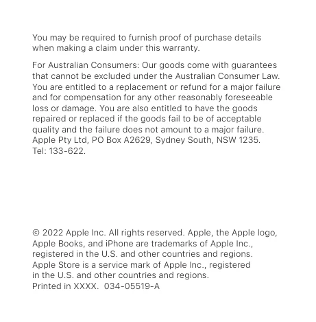 Safety/Compliance for iPhone