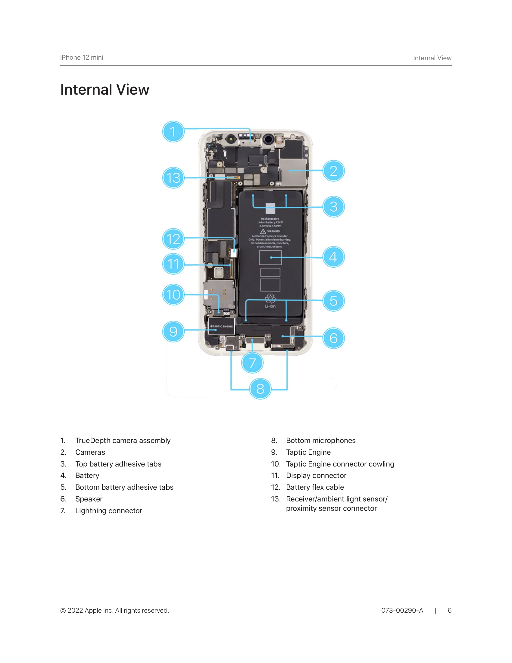 Parts/Service for iPhone 12