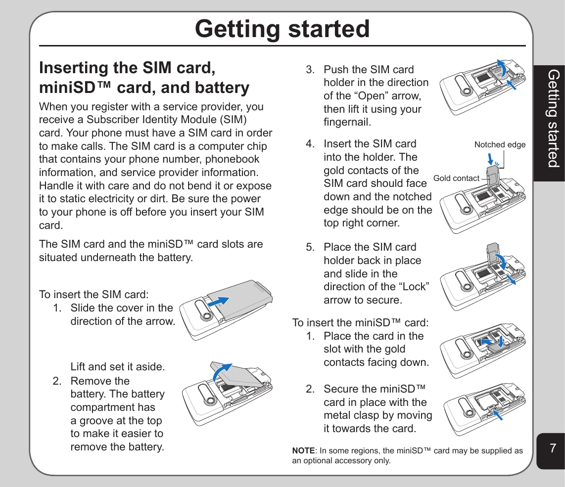 Manual for V75
