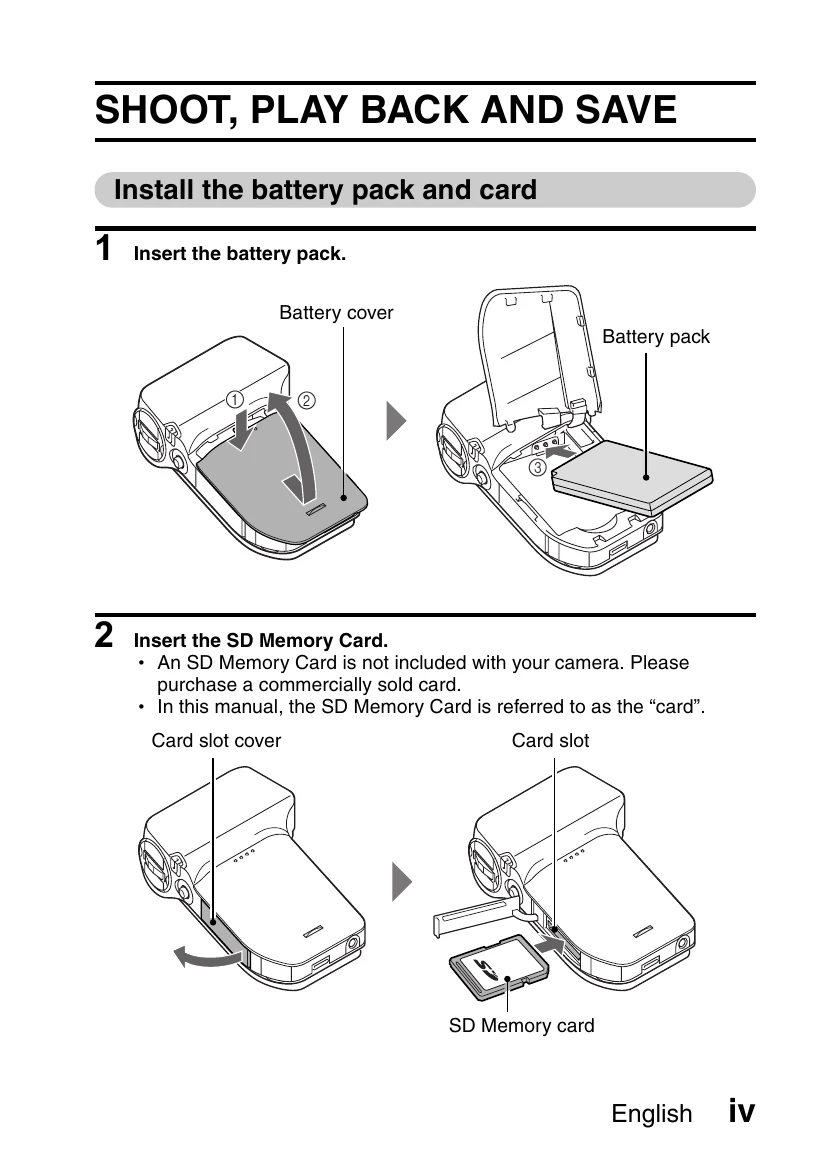 Manual for VPC-HD700