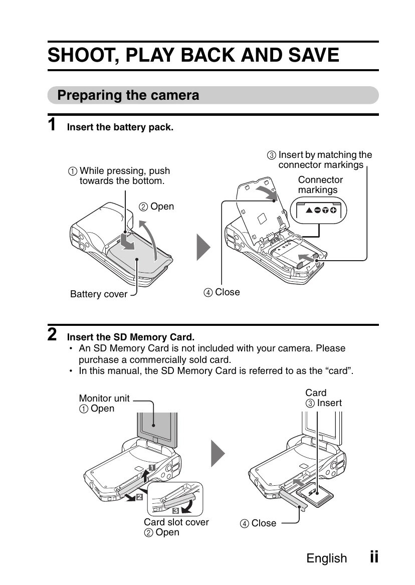 Manual for VPC-CG10EX