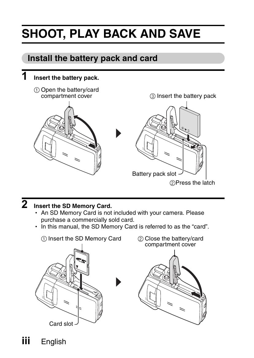 Manual for VPC-CG65
