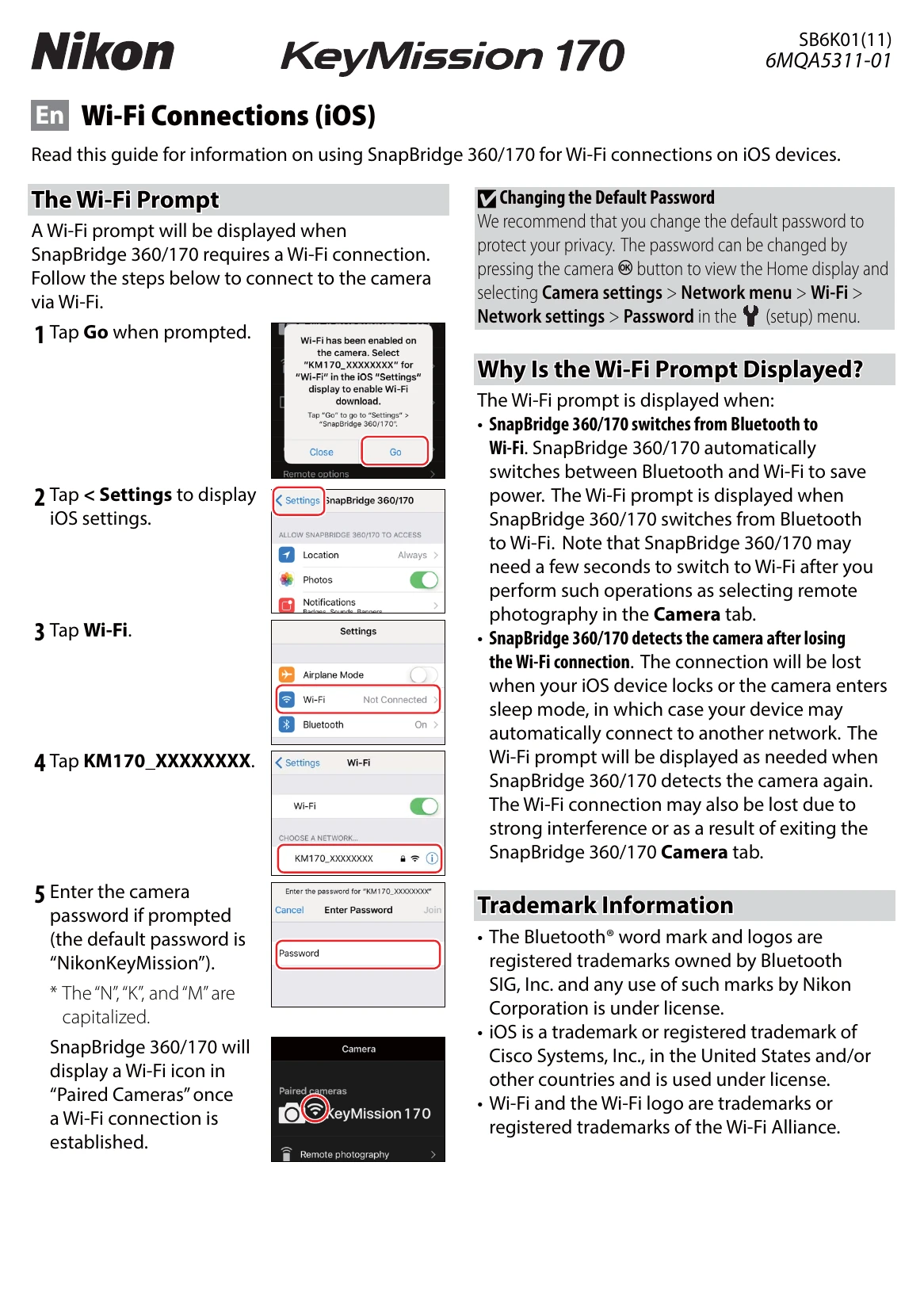Manual for KeyMission 170