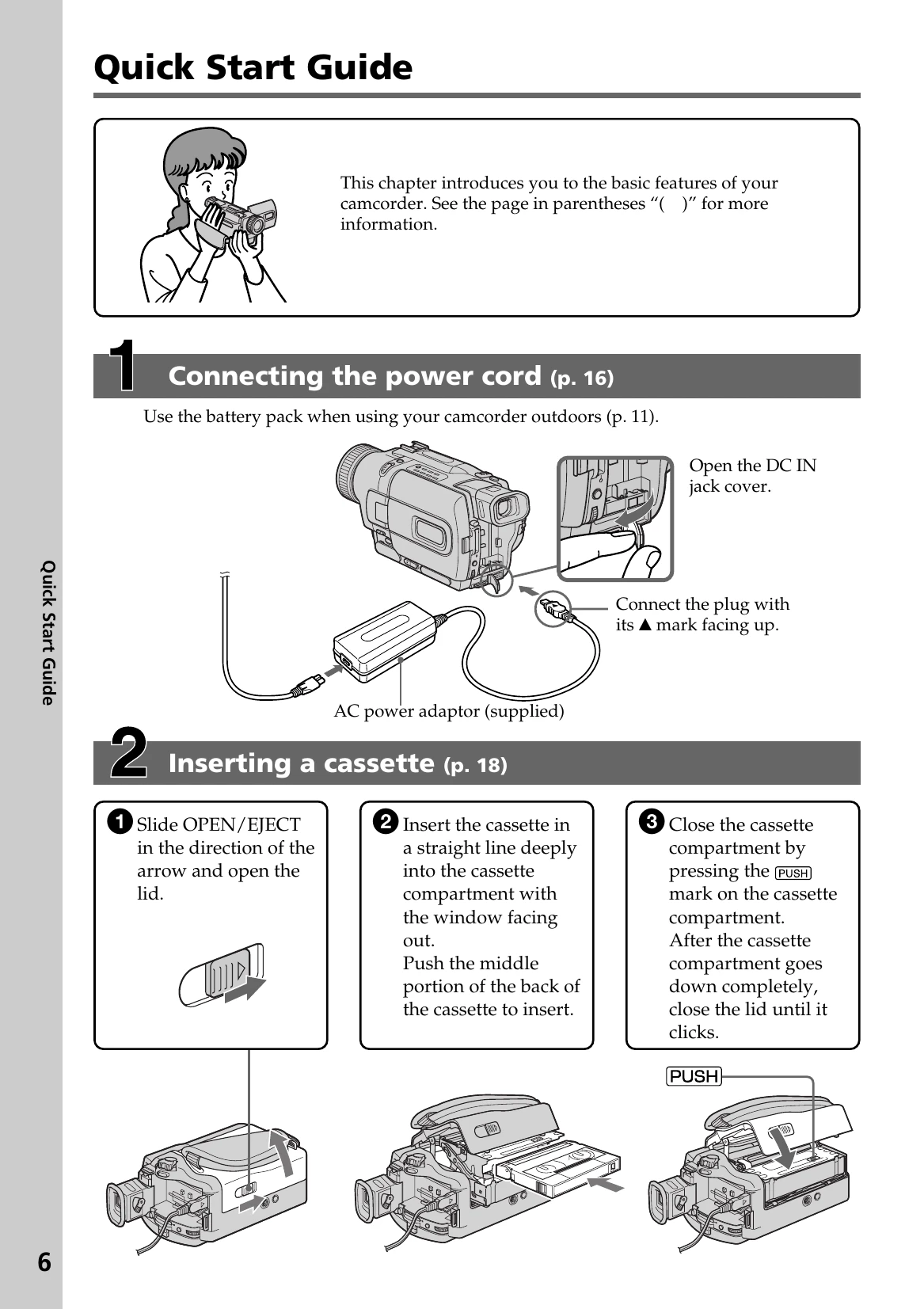 Manual for DCR-TRV230/TRV330/TRV530