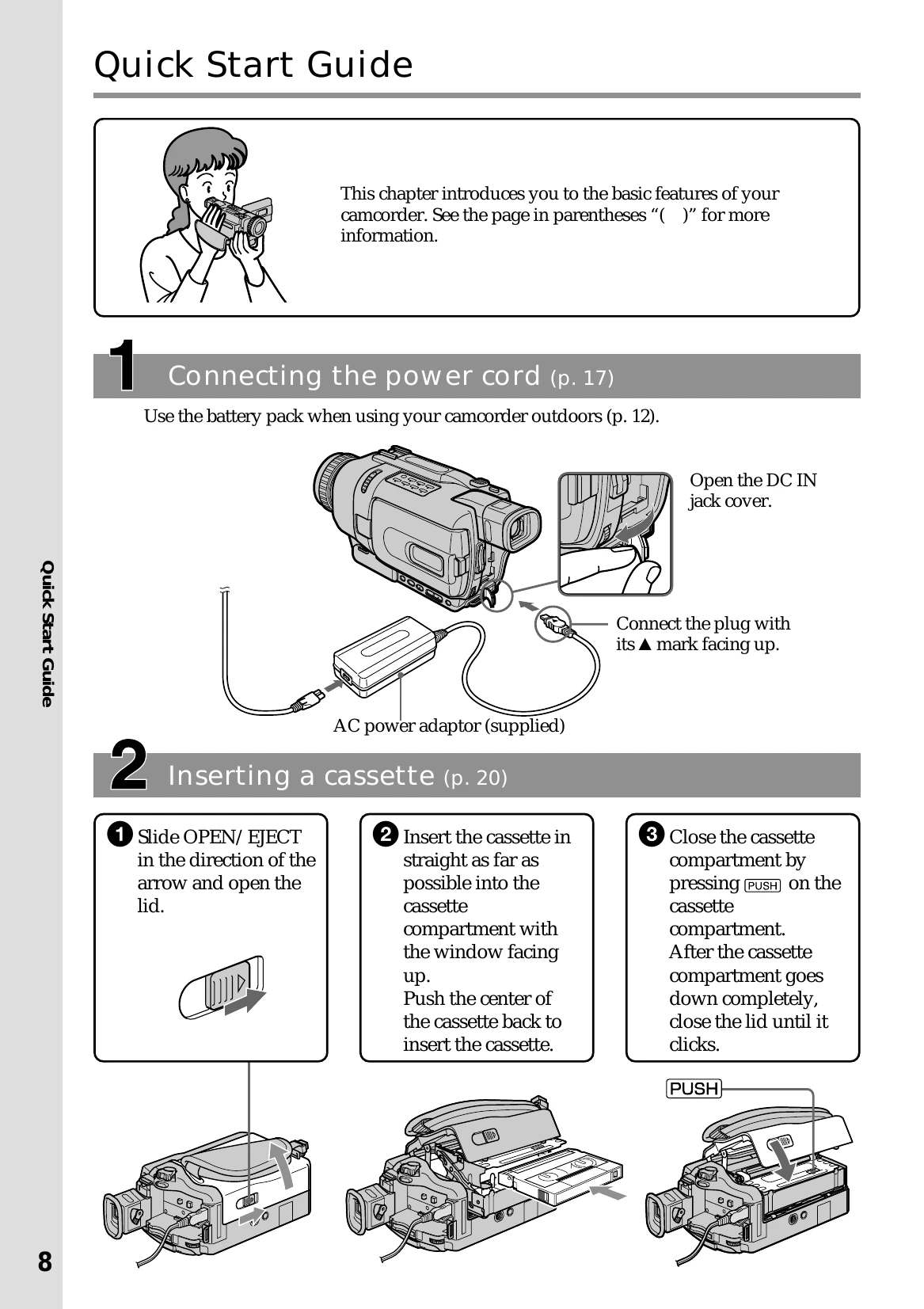 Manual for DCR-TRV240/TRV340/TRV740/TRV840
