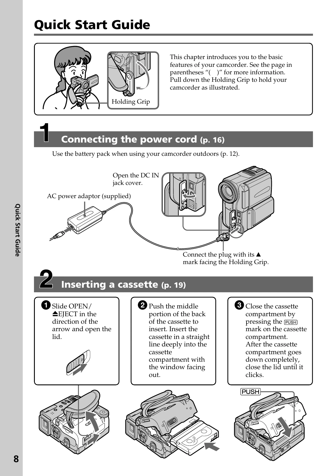 Manual for DCR-PC9