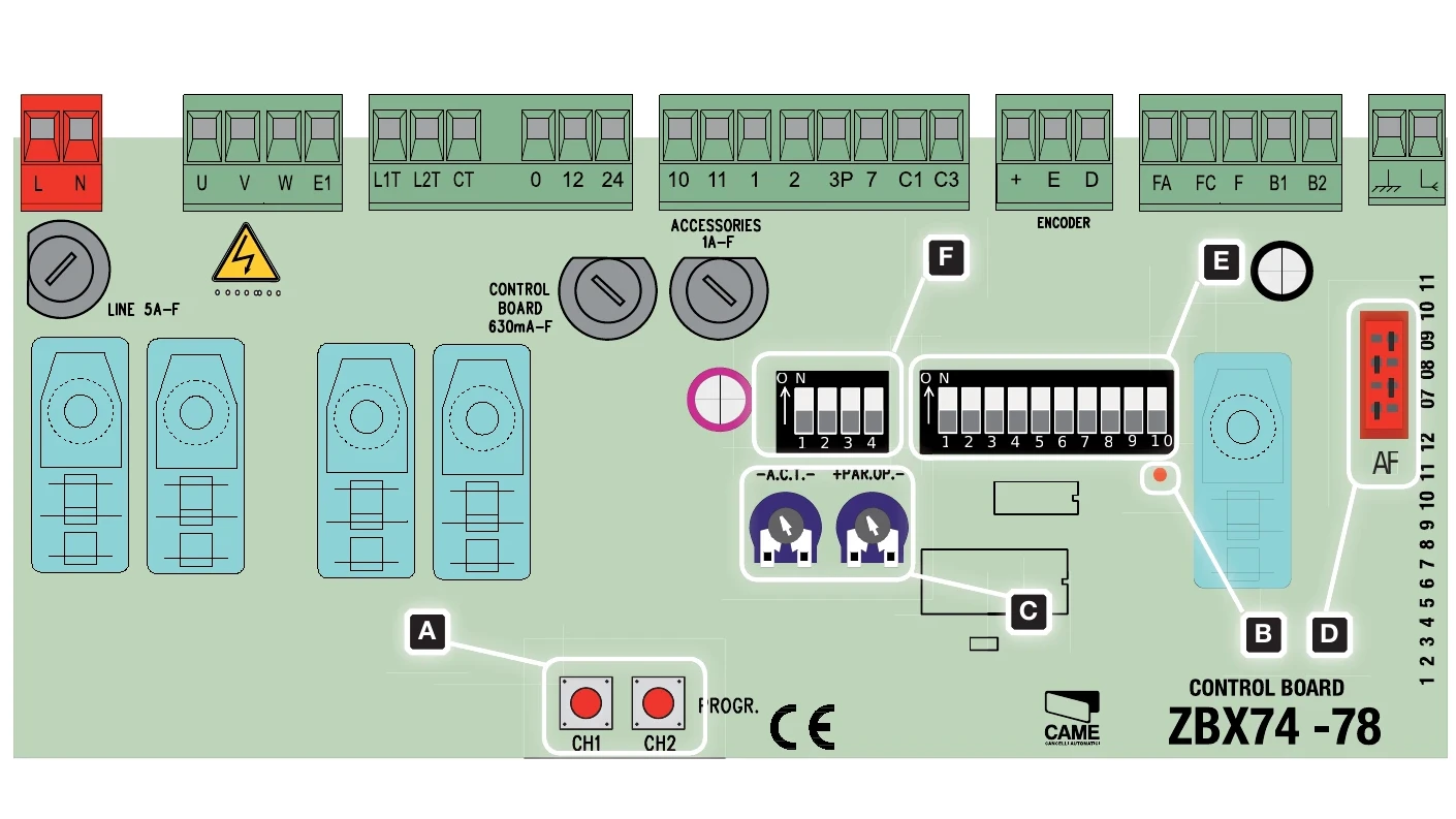 Manual for ZBX74-78