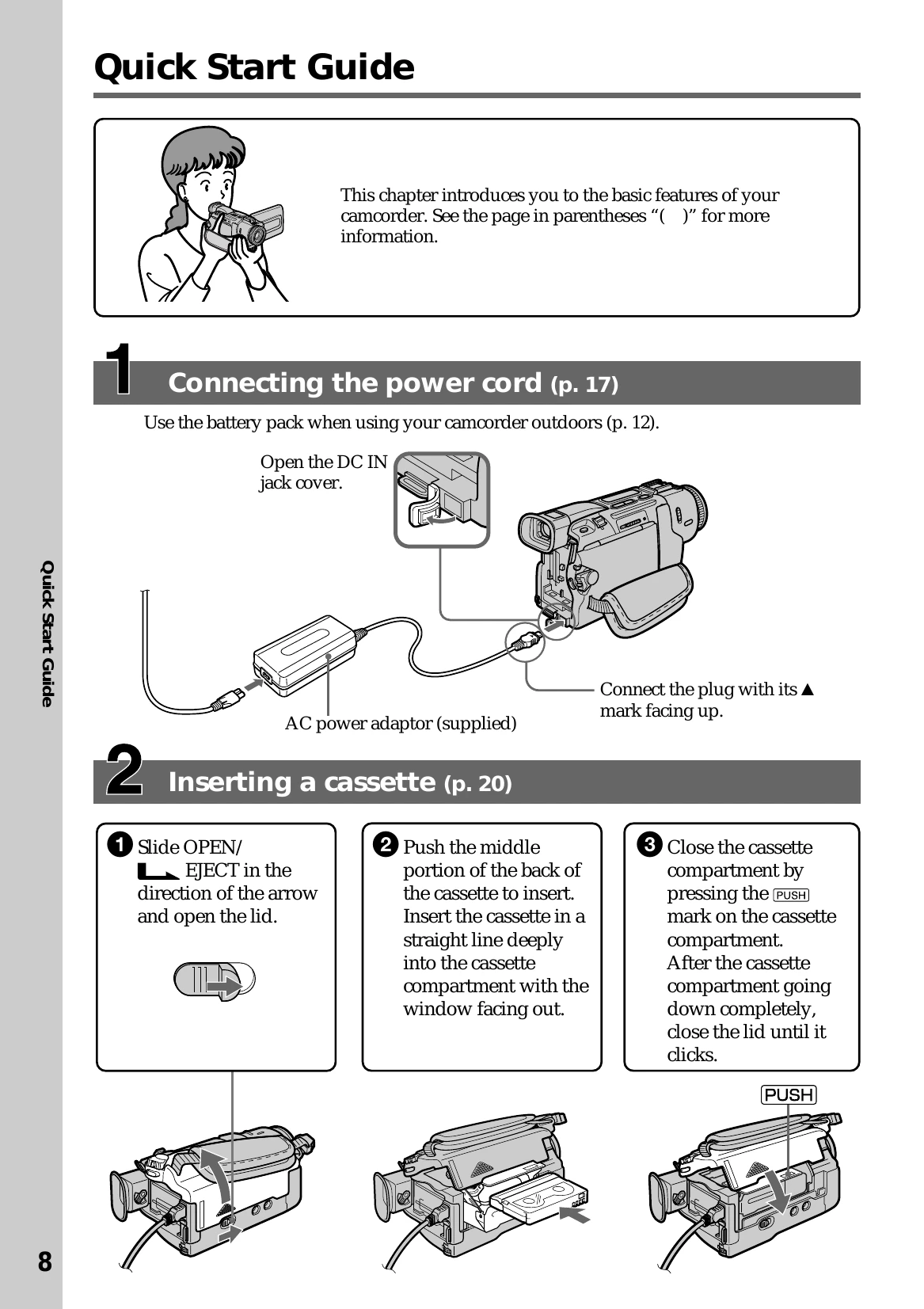 Manual for DCR-TRV15/TRV17