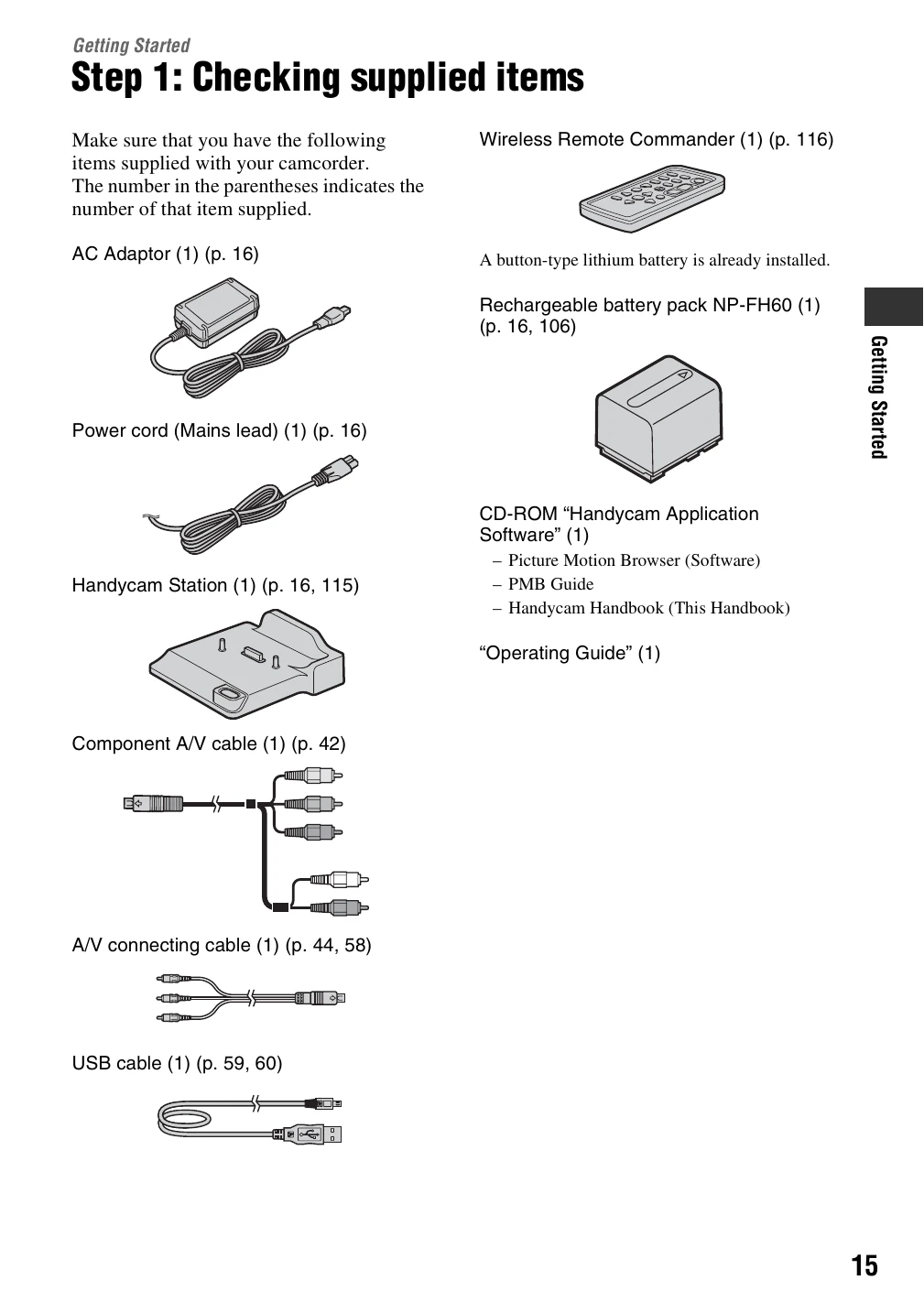 Manual for HDR-SR11/SR12
