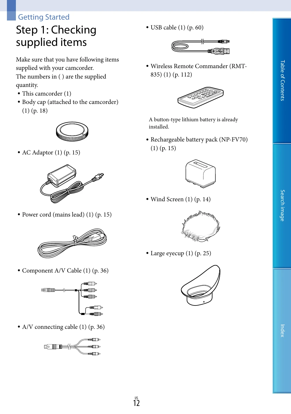 Manual for NEX-VG900/VG900E