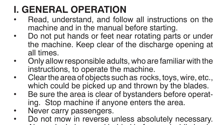 Manual for YTH 18542 - Troubleshooting and error codes + PDF Download