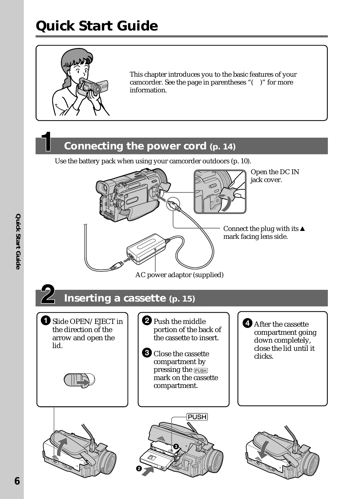 Manual for DCR-TRV6/TRV11/TRV20