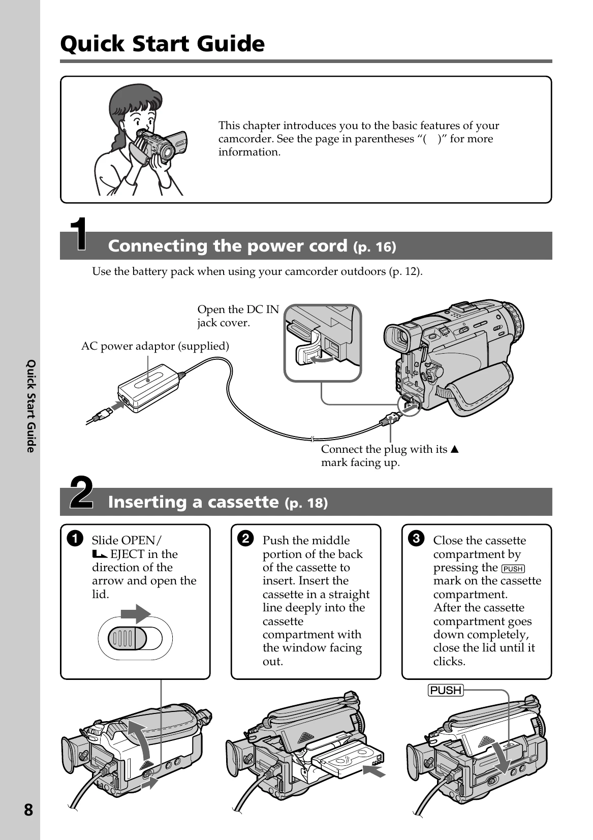 Manual for DCR-TRV30