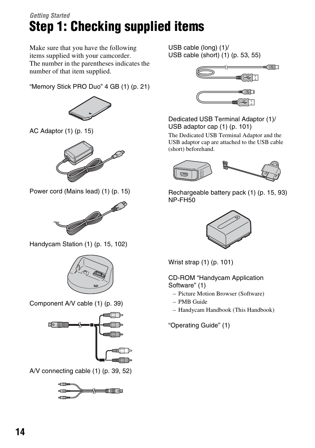 Manual for HDR-TG1