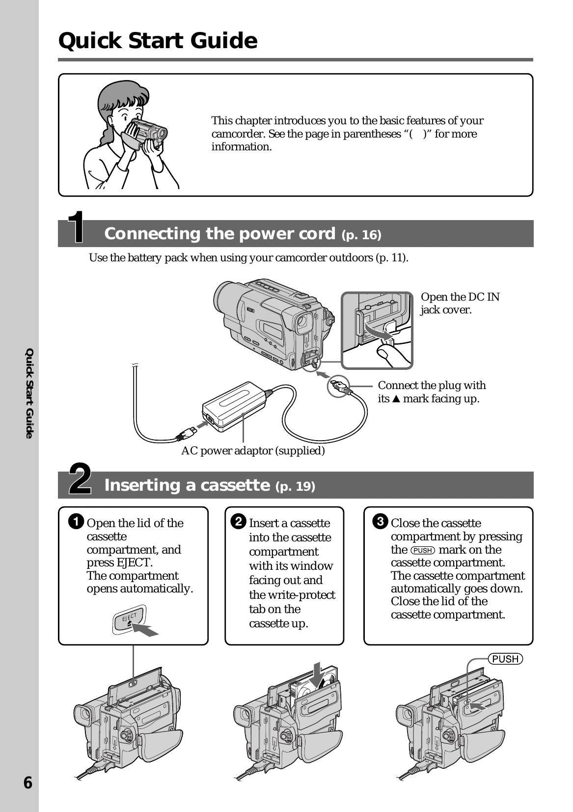 Manual for CCD-TR618/TR818