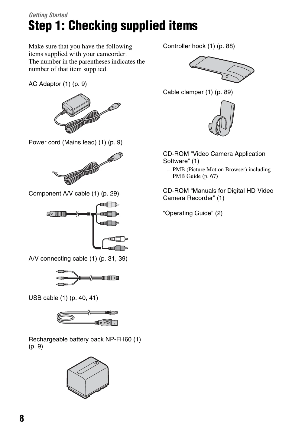 Manual for HXR-MC1