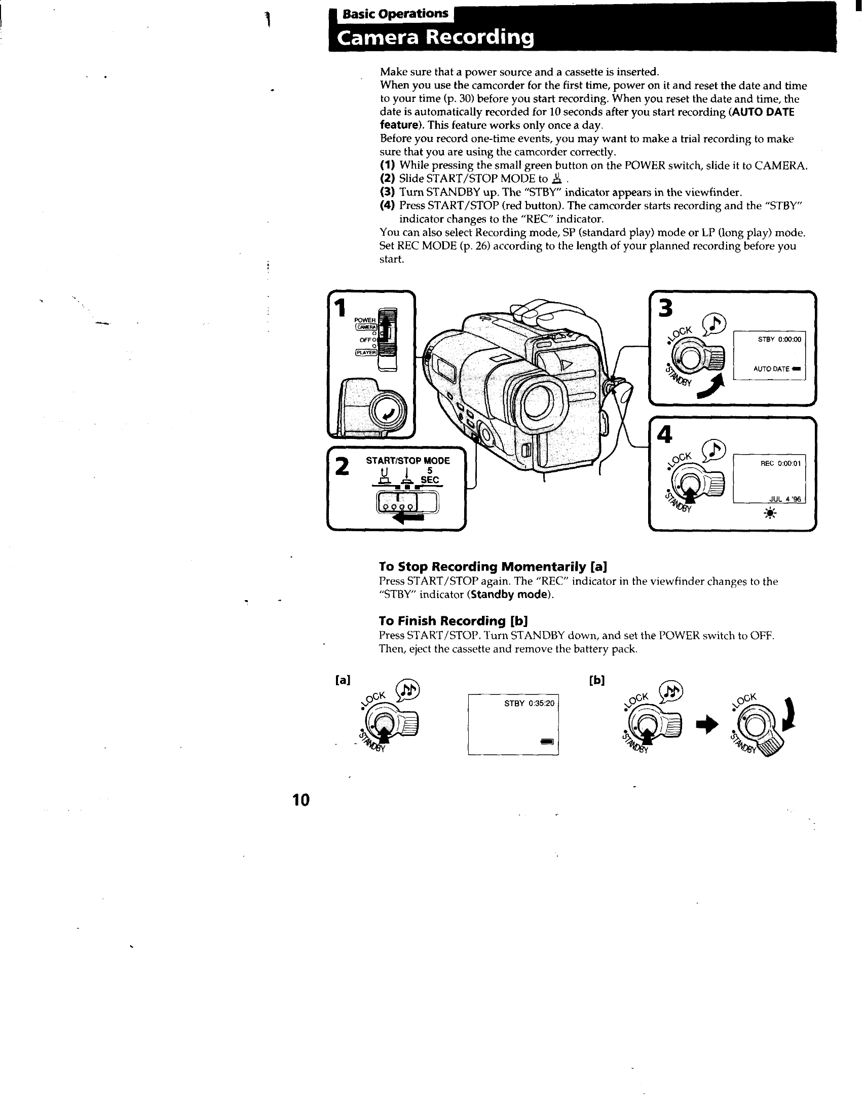 Manual for CCD-TR66