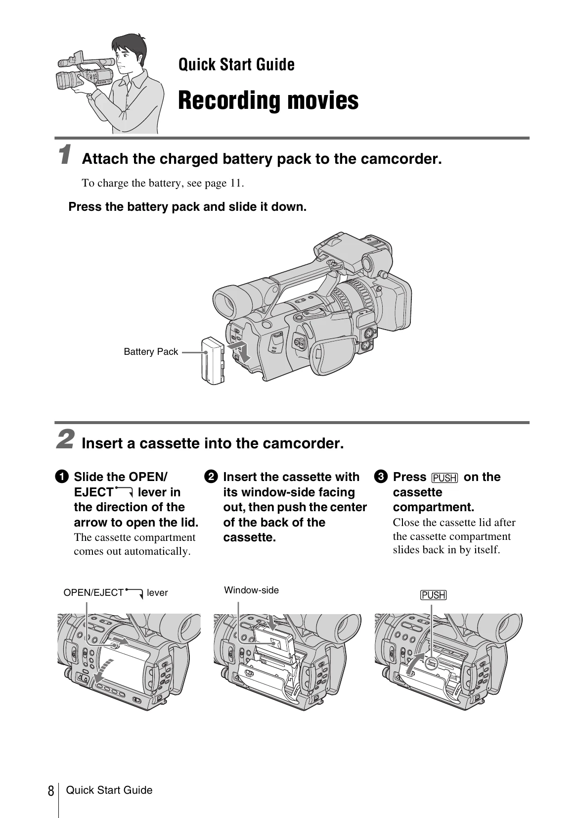 Manual for HVR-Z1U/Z1N