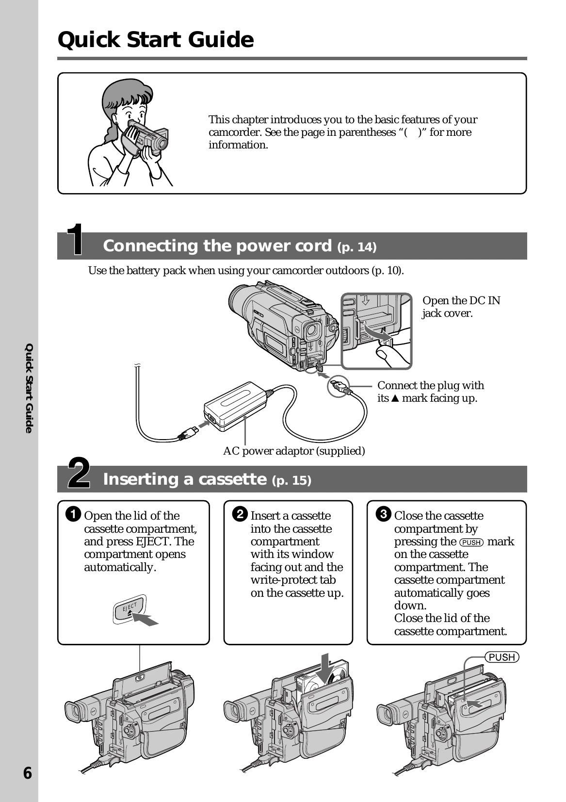 Manual for DCR-TRV120/TRV320
