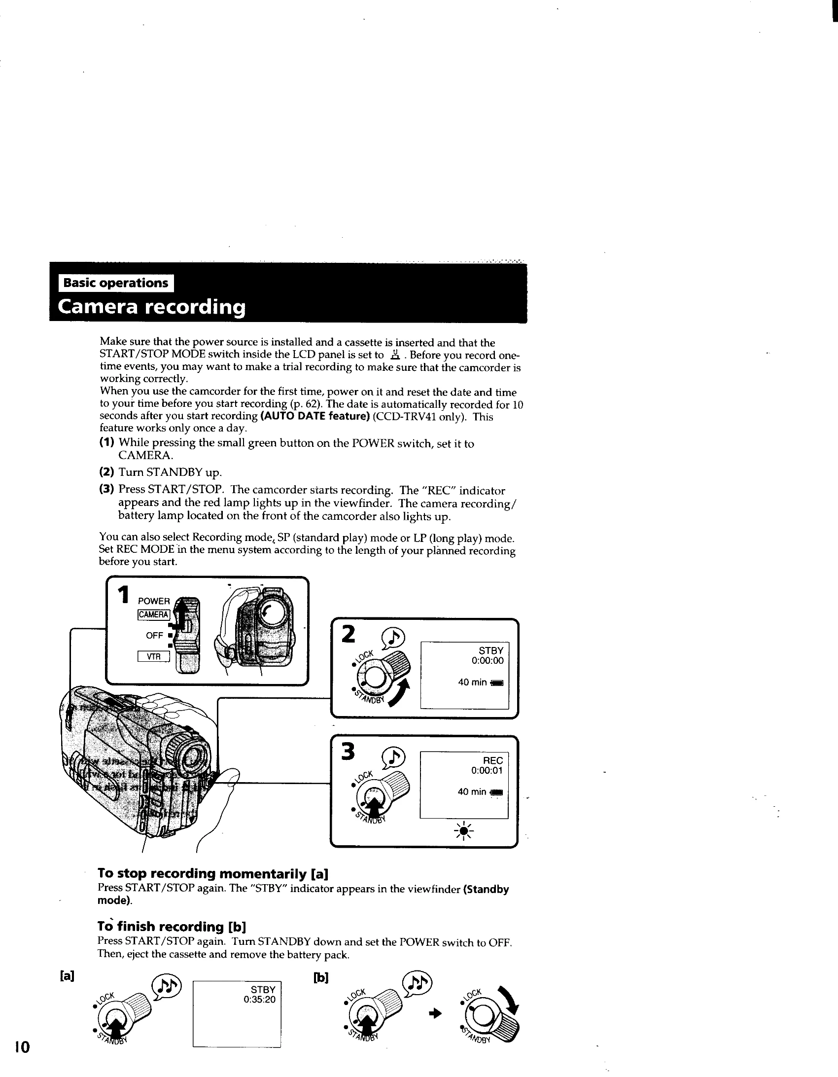 Manual for CCD-TRV81