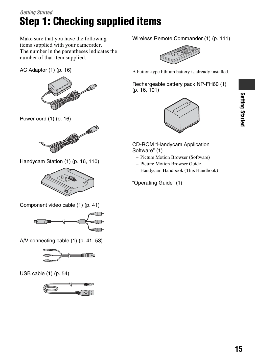 Manual for HDR-SR5/SR7/SR8