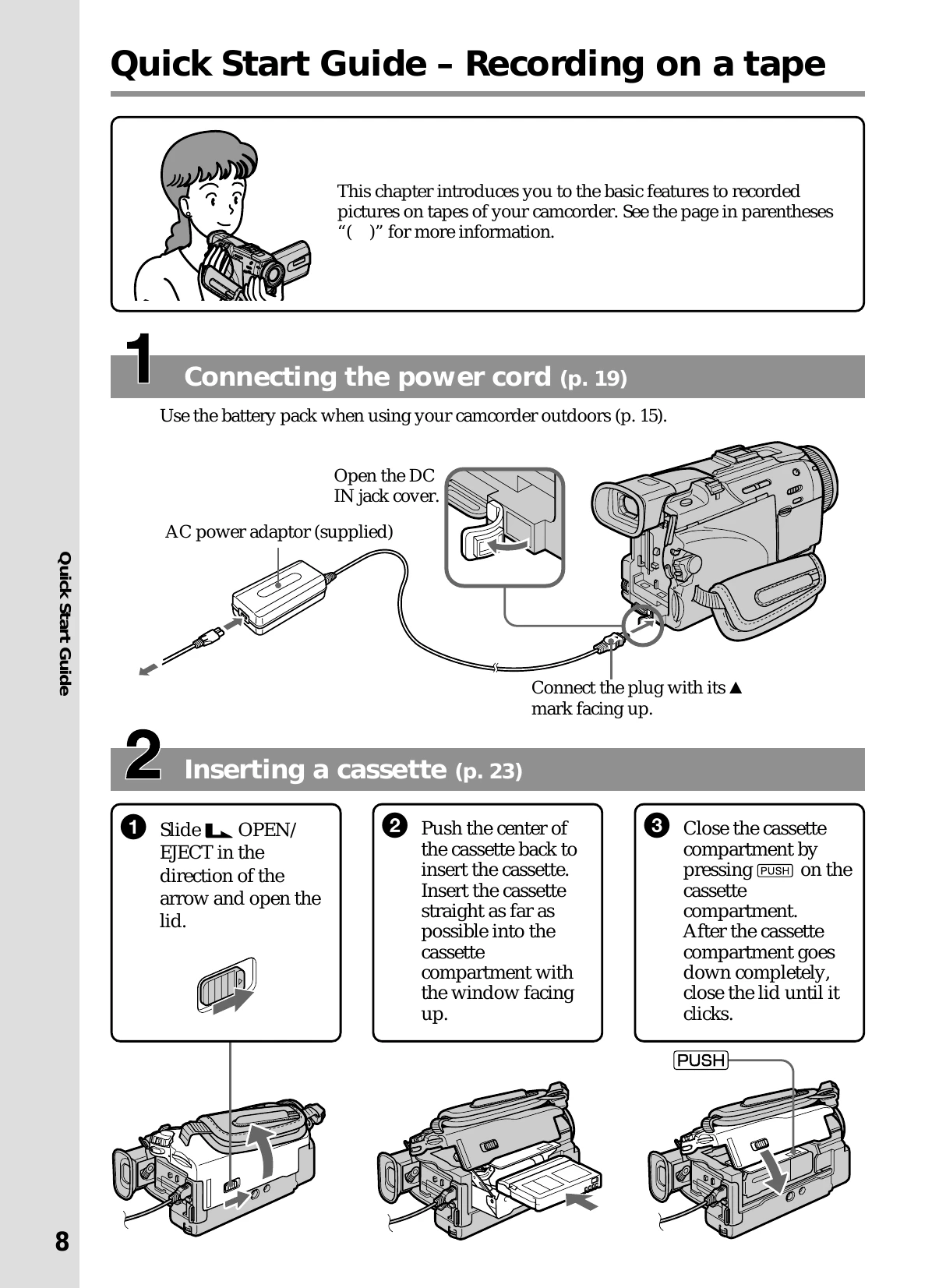 Manual for DCR-TRV40
