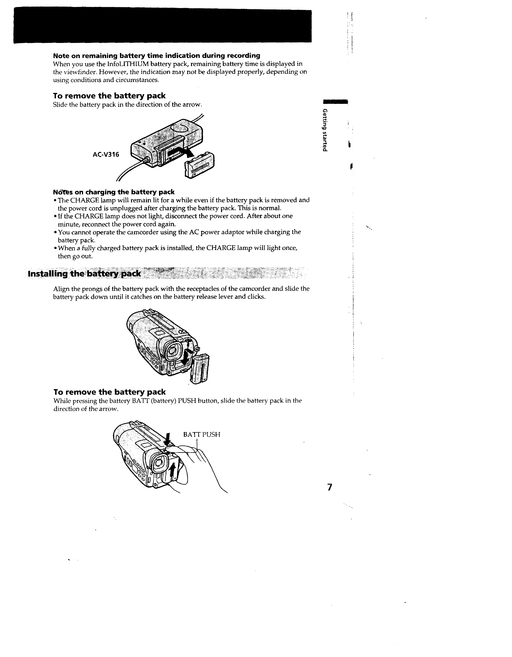 Manual for CCD-TR910