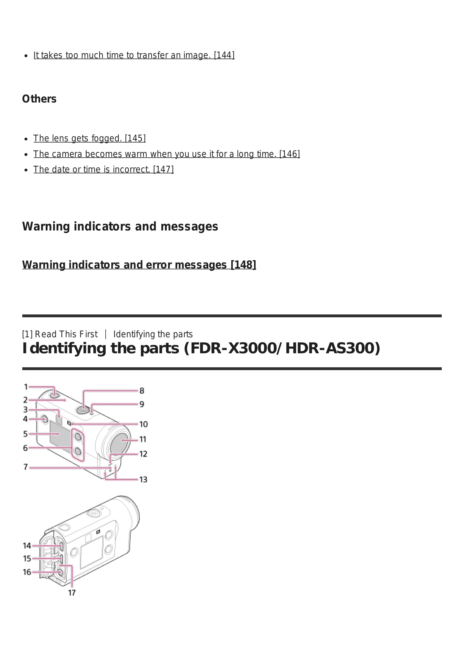 Manual for FDR-X3000/HDR-AS300