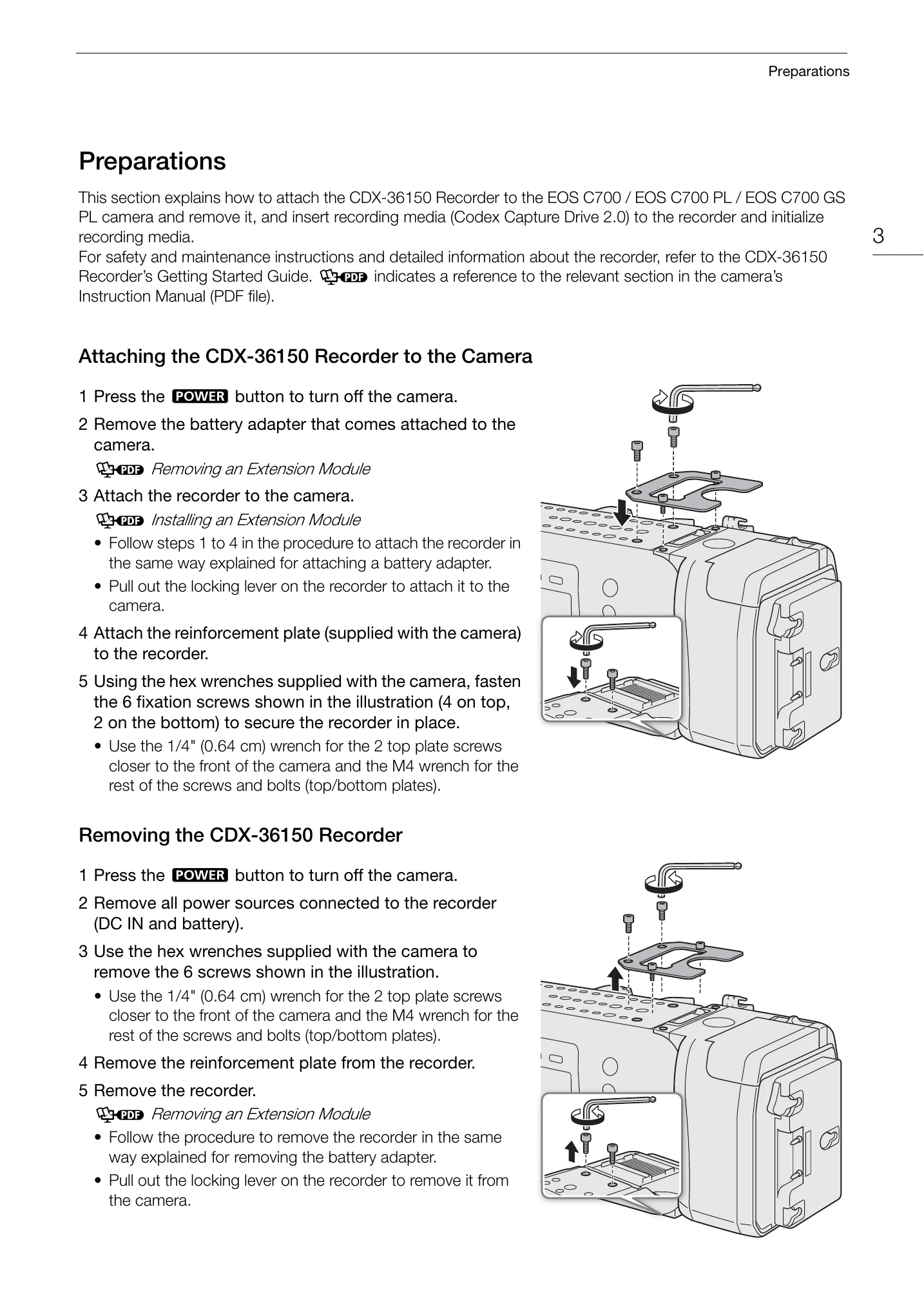 Manual for EOS C700