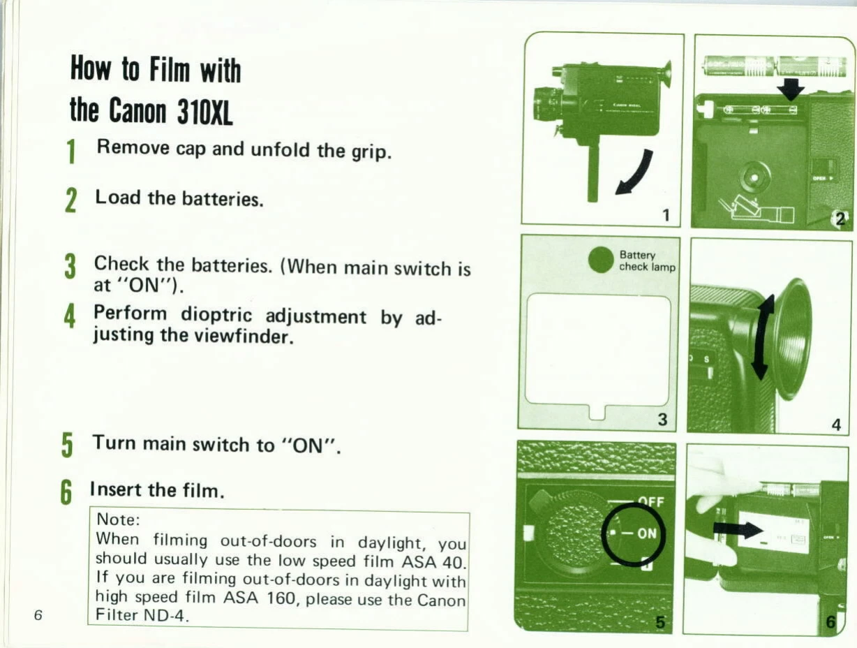 Manual for 310XL