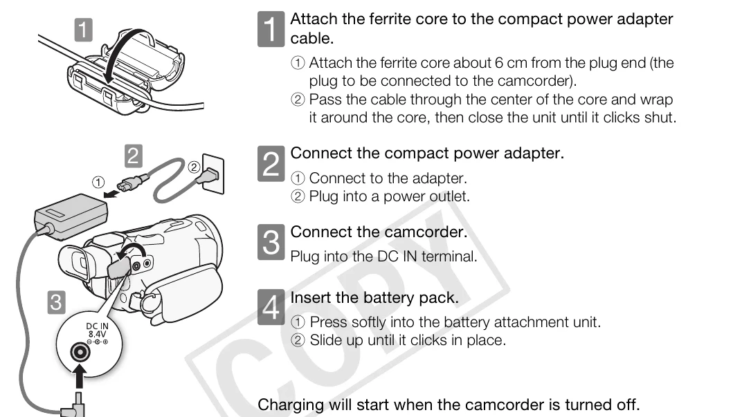 Quick Start Guide for HF G30